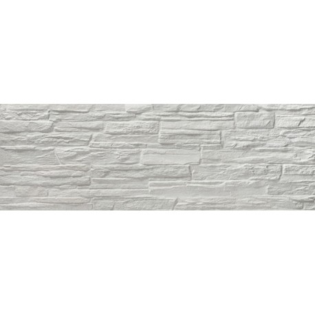 Geotiles. Mubi Blanco 17x52 slim 8,8mm Geotiles Mubi Carrelage effet pierre 17x52 Geotiles