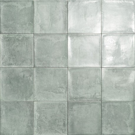 Mainzu. Nazari Menta 15x15 Brillo Mainzu Nazari Azulejo manual colores Vivos Mainzu