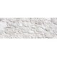 Hdc. Terranova White 32x90 rectifié Hdc Terranova Grès cérame effet pierre Hdc