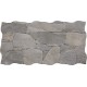 Hdc. Parement Petra Gris 33x65 Hdc Petra Carrelage imitation pierre Hdc