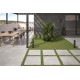 Geotiles. Grès cérame Adz Ground Grey 60,5x60,5 épaisseur 20 mm Geotiles Ground Adz Carrelage 20mm 61x61 Geotiles