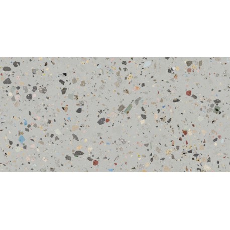 Cifre. Gemstone Grey Poli 60x120 rec Cifre Cerámica Gemstone Carrelage effet Terrazzo Cifre