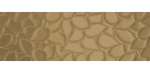 SHO. Colours Relief Leaf Cooper matt 33x100rec Azulejos Sanchis  Colours Faïence monochrome Sho