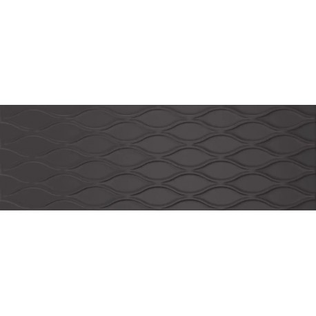 SHO. Colours Relieve Chain Black 40x120 rec Azulejos Sanchis  Colours Azulejos monocolor Sho