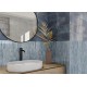 Mainzu. Wynn Bleu 15x30 Azulejos con relieve Mainzu Wynn Azulejo decorativo 15x30 Mainzu