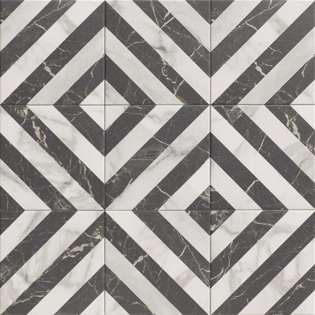 Mainzu. Versailles Dark 20x20 Porcelánico Natural Mainzu Versailles efecto mármol Mainzu