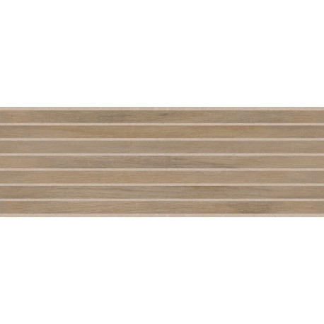 Baldocer. Faïence Bamboo Vermont Walnut Mat 30x90 relief rectifieé Baldocer Vermont Faïence aspect bois Baldocer