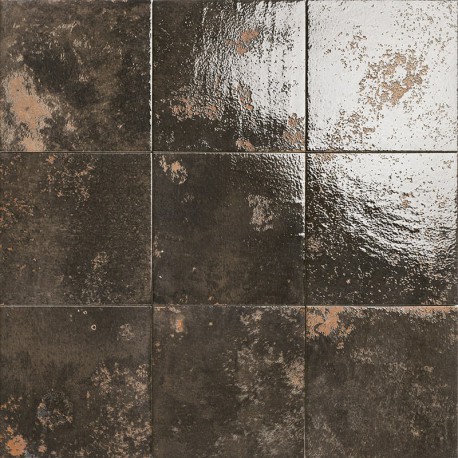 Mainzu. Meraki Black 20x20 Porcelánico Brillo Mainzu Meraki Porcelánico efecto oceano Mainzu