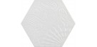 Codicer. Hexagonal Gaudi White 22x25 Carrelage naturel Codicer  Gaudi Carrelage Hexagonal Codicer