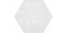 Codicer. Hexagonal Gaudi Lux White 22x25 Carrelage Brillant Codicer  Gaudi Carrelage Hexagonal Codicer