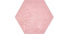 Codicer. Hexagonal Gaudi Lux Rose 22x25 Carrelage Brillant Codicer  Gaudi Carrelage Hexagonal Codicer