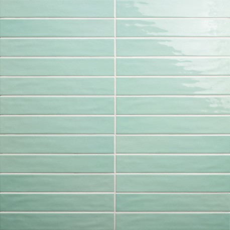 Mainzu. Sidney Aqua 5x30 Azulejo brillo Mainzu Sidney Azulejo monocolor 5x30 Mainzu