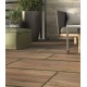 Tuscania. North Wind Brown FP2 20 mm 40x122 Rect Tuscania Ceramiche  FP2 Carrelage épaissie 20 mm Tuscania