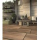 Tuscania. North Wind Brown FP2 20 mm 40x122 Rect Tuscania Ceramiche  FP2 Porcelánico espesorado 20 mm Tuscania