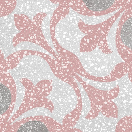 Keros. Santa mónica Rosa 25x25 Carrelage Naturel Keros  Santa Monica Carrelage effet terrazzo Keros