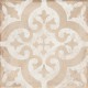 Kéros. Triana Flor Beige 25x25 Carrelage naturel Keros  Triana Carrelage effet Keros argile