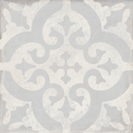 Kéros. Triana Flor Gris 25x25 Carrelage naturel Keros  Triana Carrelage effet Keros argile