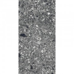 Tuscania. Ceppo di Gre Anthracite 30,4x61Carrelage Rectifieé Tuscania Ceramiche  Ceppo di Gre Carrelage effet Terrazzo Tuscania