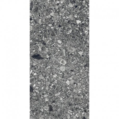 Tuscania. Ceppo di Gre Anthracite 30,4x61Carrelage Rectifieé Tuscania Ceramiche  Ceppo di Gre Carrelage effet Terrazzo Tuscania