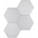 Cevica. Karma white mat 14x16 Carrelage Hexagonale  Karma Carrelage hexagonal Cevica