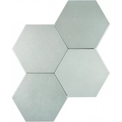 Cevica. Karma Grey mat 14x16 Carrelage Hexagonale Cevica  Karma Carrelage hexagonal Cevica