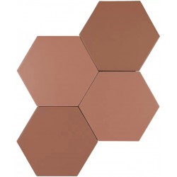 Cevica. Karma Cotto mat 14x16 Carrelage Hexagonale Cevica  Karma Carrelage hexagonal Cevica