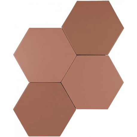 Cevica. Karma Cotto mat 14x16 Carrelage Hexagonale Cevica  Karma Carrelage hexagonal Cevica