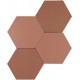 Cevica. Karma Cotto mat 14x16 Carrelage Hexagonale Cevica  Karma Carrelage hexagonal Cevica