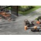 Tuscania. Slash Mid Grey outdoor 61x122,2 Carrelage Antiderápant Tuscania Ceramiche  Slash Carrelage Effet Ardoise Tuscania