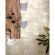 Tuscania. La Leccesse Almond 61x61 Porcelánico rectificado Tuscania Ceramiche  La Leccese Porcelánico efecto piedra Tuscania