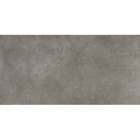 Tuscania. Continental Dark Grey Millerighe 61x122,2 Carrelage Rectifiée Tuscania Ceramiche  Continental Carrelage effet Cimen...