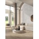 Tuscania. Onice Perla 30,2x60 LP Pulido Porcelánico Rectificado Tuscania Ceramiche  White marble Porcelánico efecto mármol Tu...