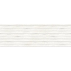 Colorker. Dhara White Decor mat 31,6x100 Faïence rec Colorker Dhara Faïence imitation pierre Colorker