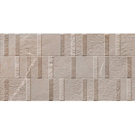 Colorker. Dhara Taupe Decor mat 59,5x119,2 carrelage rect Colorker Dhara carrelage effet Pierre Colorker