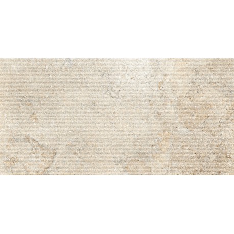 Tuscania. Colosseo Plus Millerigue Panna 61X122,2 Carrelage Rectifiée Tuscania Ceramiche  Colosseo Plus Carrelage effet Pierr...