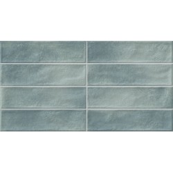 Geotiles. Manhattan Aquamarine Brillant 31,6x60 Faïence prédécoupé Geotiles Manhattan Faïence Couleurs Vives Geotiles