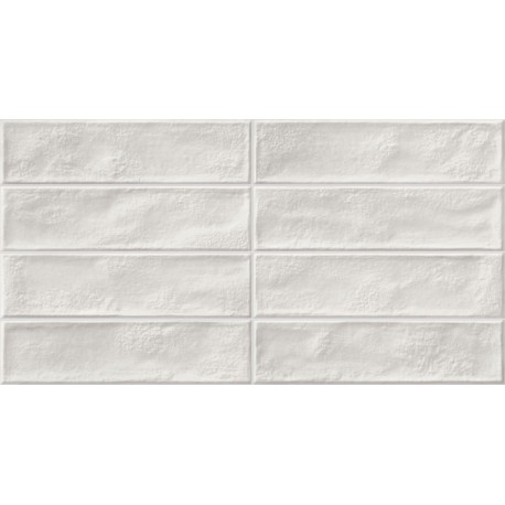 Geotiles. Manhattan Bone Brillant 31,6x60 Faïence prédécoupé Geotiles Manhattan Faïence Couleurs Vives Geotiles