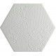 Codicer. Milano White Hexagonal 22x25 Porcelánico Natural Codicer  Milano Porcelánico Monocolor Codicer