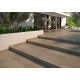 Gres De Aragón. Peldaño recto Selene Mocca Antislip 60x120 Porcelánico Rectificado Gres de Aragon  Selene Porcelánico efecto ...