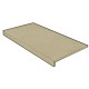 Gres De Aragón. Peldaño recto Selene Mocca Antislip 60x120 Porcelánico Rectificado Gres de Aragon  Selene Porcelánico efecto ...