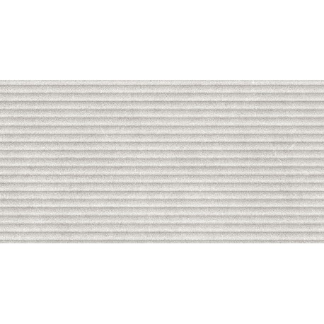 Geotiles. Materia Relief Blanco matt 60x120 Faïence Rectifiée Geotiles Materia Faïence effet ciment Geotiles