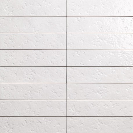 Mainzu. Amalfi Bianco 7,5x30 Azulejo brillo Mainzu Amalfi Azulejos efecto plaqueta Mainzu