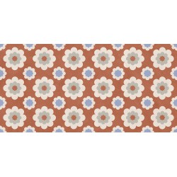 Piemme. Homey Flower Cotto naturel 60x120 Carrelage Rectifiée Piemme Ceramiche Homey Carrelage effet Beton Piemme