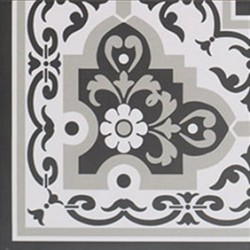 Mainzu. Normandy Esquina Centro Black 20x20 Porcelánico Natural Mainzu Normandy Porcelánico efecto hidráulico Mainzu